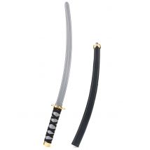 Sabre ninja pour Adulte en plastique - Couleur Noir