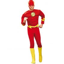 Déguisement luxe Flash pour Homme - Couleur Multicolore - Taille M