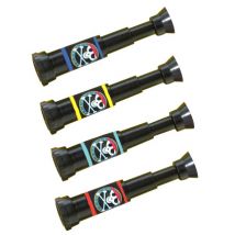 4 Longue vues de pirate - Couleur Multicolore