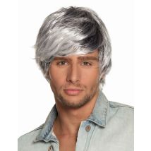 Perruque grisonnante pour Homme