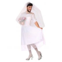 Déguisement mariée humoristique pour Homme - Taille M / L