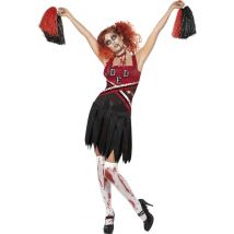 Déguisement zombie pompom girl pour Femme Halloween - Taille M