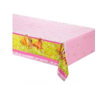 Nappe Charmants chevaux - Couleur Rose