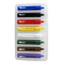 Crayons maquillage rétractables - Couleur Multicolore