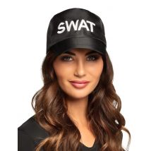 Casquette SWAT pour Adulte - Couleur Noir