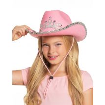 Chapeau cowgirl princesse pour Fille