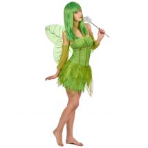Déguisement fée verte pour Femme - Couleur Vert - Taille M / L