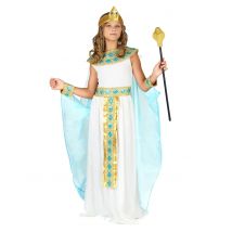 Déguisement reine égyptienne pour Fille - Couleur Blanc - Taille 10-12 ans (152 cm)
