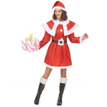 Déguisement mère noël pour Adulte pour Femme - Taille M / L