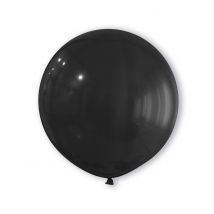 Ballon noir 80 cm - Couleur Noir