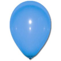 100 Ballons bleus 27 cm - Couleur Bleu