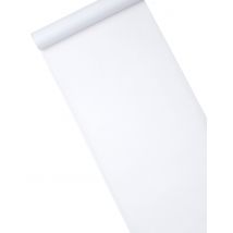 Chemin de table intissé blanc 29 cm x 10 m - Couleur Blanc