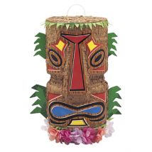 Piñata Tiki tropics 45 x 22 cm - Couleur Marron