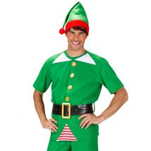 Kit elfe pour Adulte Noël - Couleur Vert - Taille L