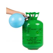Grande bouteille d'hélium jusqu'à 50 ballons - Couleur Vert