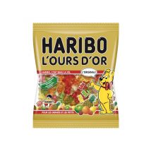 Sachet Bonbons Haribo L'ours d'Or 120 g. - Couleur Multicolore