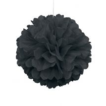 Boule décorative noire - Couleur Noir