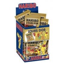 Mini sachet bonbons Haribo ours d'or 40 g