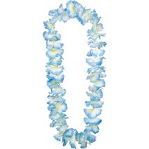 Collier Hawaï bleu - Couleur Bleu