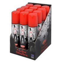 Faux sang en spray pour textile 75ml - Couleur Rouge