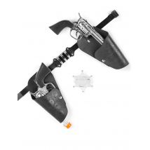 Set revolver cowboy - Couleur Argent