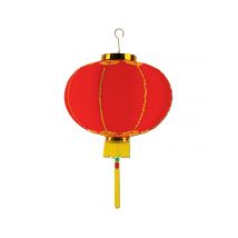 Lanterne chinoise 20 cm - Couleur Rouge