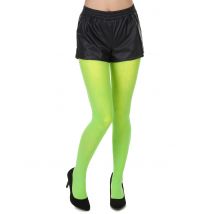 Collants vert fluo pour Adulte - Taille M / L