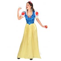Déguisement princesse des neiges pour Femme - Couleur Multicolore - Taille S