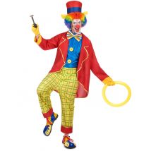 Déguisement clown amusant pour Homme - Couleur Multicolore - Taille L