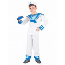 Déguisement marin pour Garçon - Couleur Multicolore - Taille M 7-9 ans (120-130 cm)