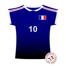 Décoration murale maillot France - Couleur Multicolore