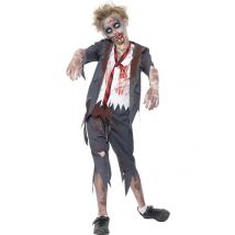 Déguisement zombie écolier pour Garçon Halloween - Taille 13 à 15 ans