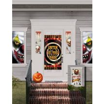33 Décorations de maison clown d'Halloween - Couleur Multicolore