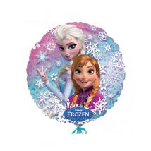 Ballon en aluminium La Reine des neiges - Couleur Bleu
