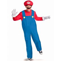 Déguisement Mario Deluxe pour Adulte - Couleur Multicolore - Taille M