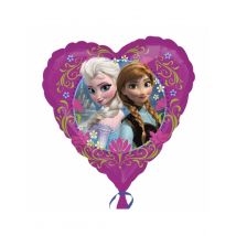 Ballon aluminium La Reine des Neiges - Couleur Bleu