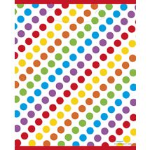 8 Sacs de fête Anniversaire Rayé - Couleur Multicolore