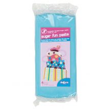 Pâte à sucre sans gluten bleue 250 g - Couleur Bleu