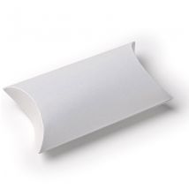 10 boîtes cartons blanches nacrées - Couleur Blanc