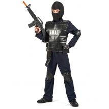 Déguisement officier du SWAT pour Enfant - Couleur Noir - Taille 11-13 ans (158 cm)
