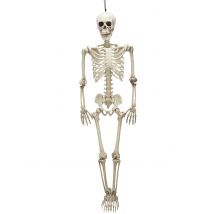 Squelette articulé 90 cm Halloween - Couleur Blanc
