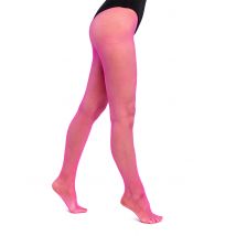 Collants résille rose fluo pour Femme - Couleur Rose