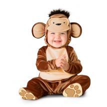 Déguisement Singe pour Bébé - Classique - Couleur Multicolore - Taille 0-6 mois (58-66 cm)