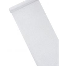 Chemin de table argenté à paillettes 28 cm x 5 m - Couleur Argent