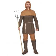Déguisement paysan médiéval pour Homme - Taille Taille Unique (42)