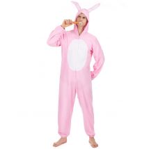 Déguisement lapin rose pour Homme