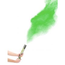 Canon à confettis poudre verte 40 cm - Couleur Vert