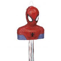 Piñata Spiderman 43 x 35 cm - Couleur Bleu
