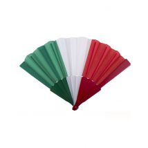 Eventail supporter Italie 23 cm - Couleur Multicolore