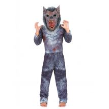 Déguisement loup garou pour Enfant - Couleur Multicolore - Taille L 10-12 ans (130-140 cm)